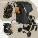 Carucior Sport AppeKids Upp Ultracompact Jet Black