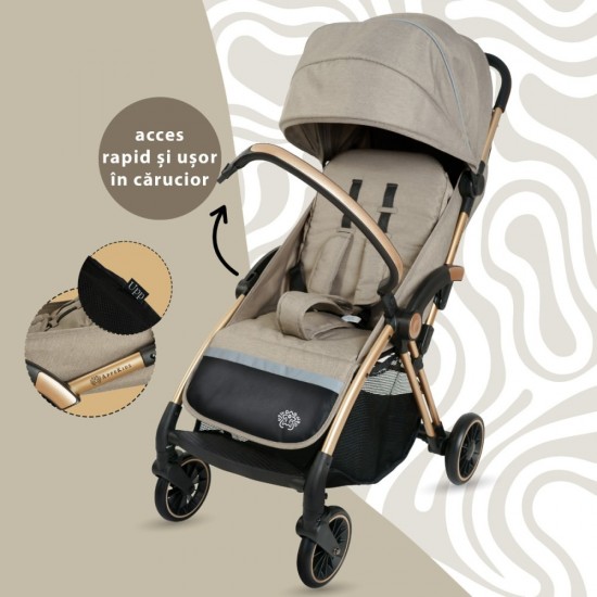 Carucior Sport AppeKids Upp Ultracompact Bubble Beige