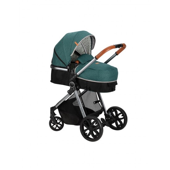 Carucior transformabil 2 in 1 Momi Limuru Green