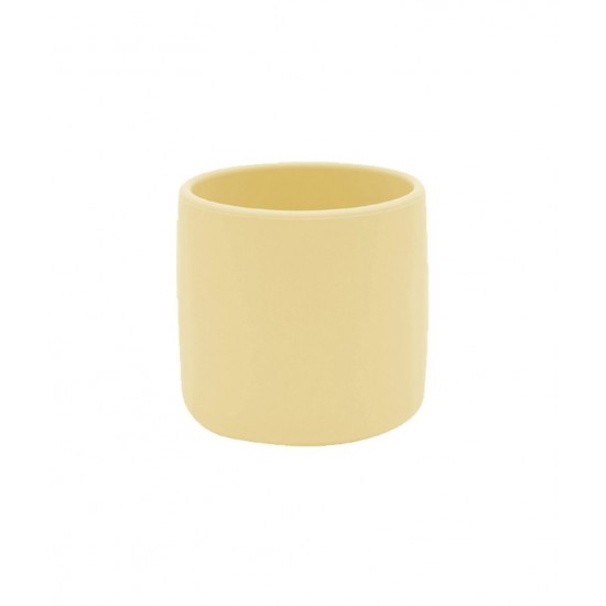 Pahar pentru copii Minikoioi 100% Premium Silicone Mini Cup Mellow Yellow