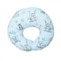 Perna pentru alaptare, 100% Bumbac, 60X60 cm, Appekids - Safari