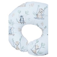 Perna pentru alaptare, 100% Bumbac, 60X60 cm, Appekids - Safari