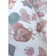 Perna pentru gravida, Fibre din silicon, 180 cm, Eko - Pink Owls