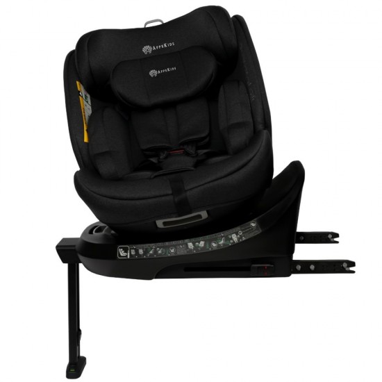 Scaun auto Appekids, I-SIZE, 40-150 cm, Rear Facing 360°, Pro Confort - Black Scaun auto Appekids, I-SIZE, 40-150 cm, Rear Facing 360°, Pro Confort - Black