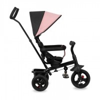 Tricicleta 5 in 1 MoMi Iris Pink cu scaun rotativ
