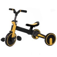 Tricicleta copii Uonibaby 3 in1 pliabila - Yellow