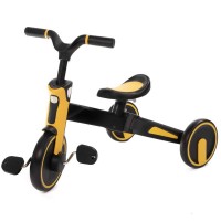 Tricicleta copii Uonibaby 3 in1 pliabila - Yellow