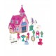 Castel muzical cu lumini si accesorii Funny Dream Castle roz