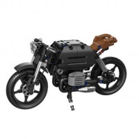 Set cuburi constructie motocicleta Brick Cool 395 piese