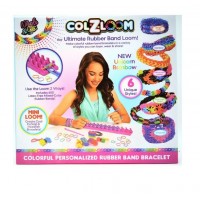 Set de creatie bratari cu 600 elastice colorate