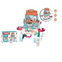 Set de joaca doctor dentist cu accesorii in gentuta