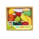Set de joaca ladita cu fructe sectionate 22 piese Just Like Foods