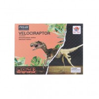 Set educativ paleontologie descopera fosile dinozaur Velociraptor