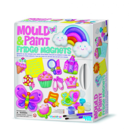 Atelier creativ Modeleaza si picteaza - Magneti pentru frigider 24 modele