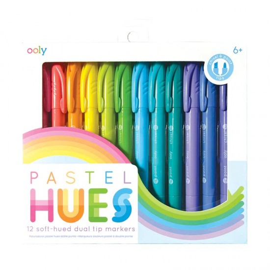 Set 12 carioci duble pastelate