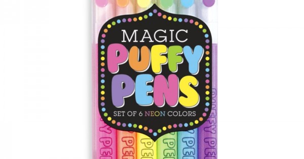 Magic Popcorn Pens, Magic Puffy Pens, 3d Color Magic Diy Bubble