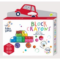 Creioane cerate interconectabile Block Crayons - Masina, Haku Yoka