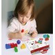 Creioane cerate interconectabile Block Crayons - Racheta, Haku Yoka