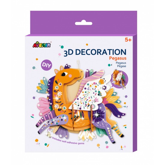 Decoratiune 3D - Pegas