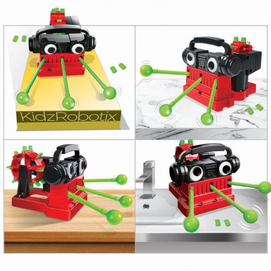 Kit constructie robot - Drummer, Kidz Robotix