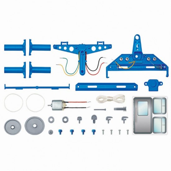 Kit constructie robot - Tin Can Cable Car, Kidz Robotix