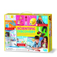 Kit stiintific - Descoperiri stiintiice Vol. 1 - 42 experimente, STEAM Kids