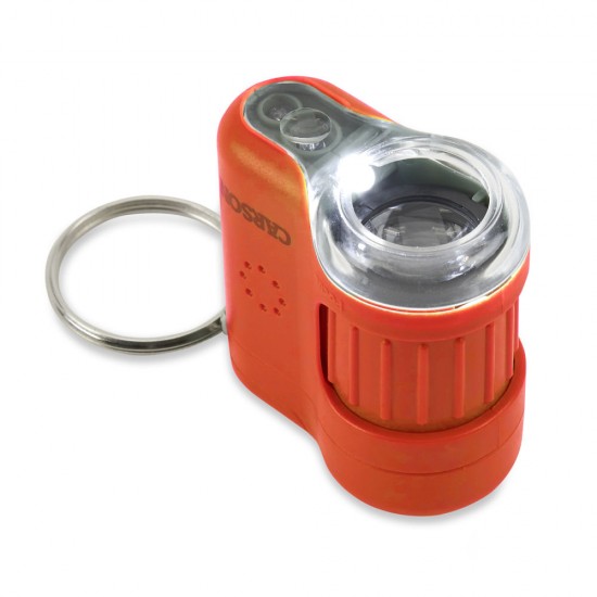 Microscop portabil cu breloc marire 20x MicroMini Orange