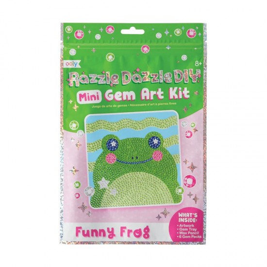 Mini Atelier creativ DIY cu diamante - Funny Frog