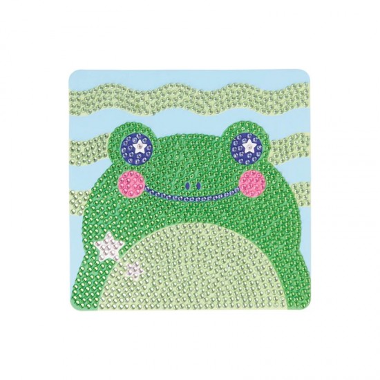 Mini Atelier creativ DIY cu diamante - Funny Frog