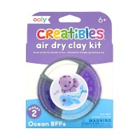 Set DIY plastilina 4 culori cu uscare la aer - Ocean