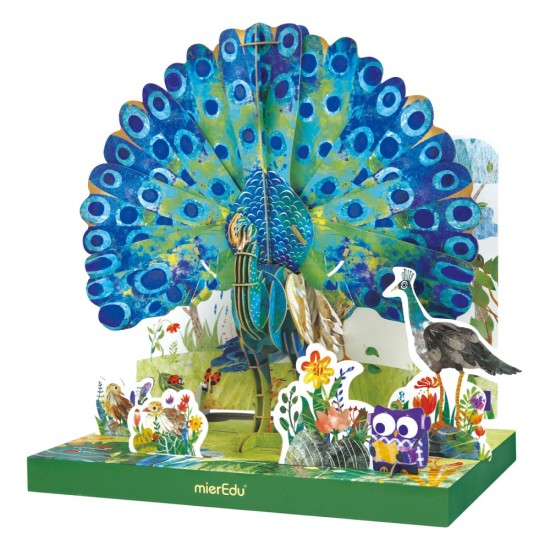 Puzzle 3D ECO Paun deluxe