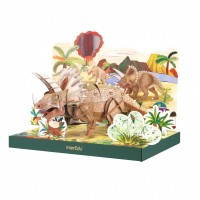 Puzzle 3D reglabil Triceratops deluxe