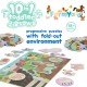 Puzzle progresiv Toddler 10 in 1, Boppi - Ferma