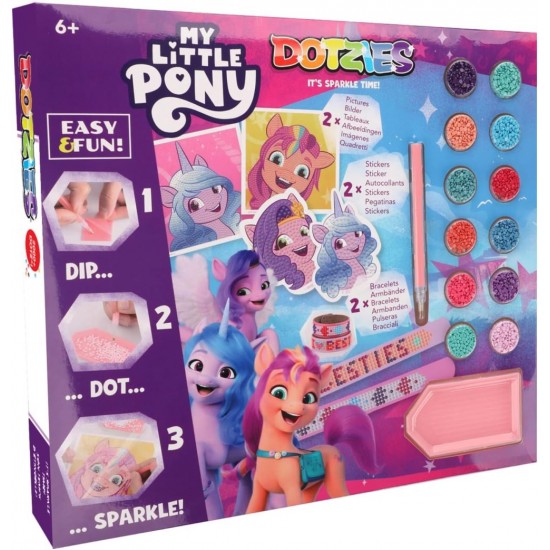 Set creativ 6 in 1 pictura cu diamante My Little Pony