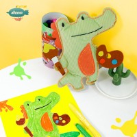 Set de cusut Prietenul Meu Animal - Crocodil artistic