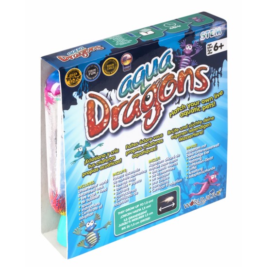 Set educativ STEM Aqua Dragons - Habitat compact Lumea subacvatica