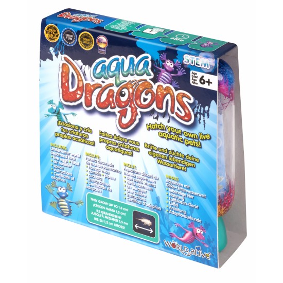 Set educativ STEM Aqua Dragons - Habitat compact Lumea subacvatica