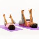 Set Yoga Mama-Copil cu saltele asortate si carduri incluse Cloud mov