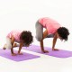 Set Yoga Mama-Copil cu saltele asortate si carduri incluse Cloud mov