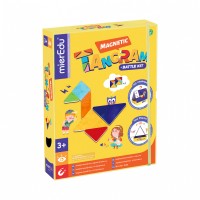 Joc Tangram magnetic - Battle kit pentru 2 jucatori