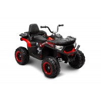 ATV electric pentru copii Toyz Solo Quad 4x4 12V cu telecomanda Rosu
