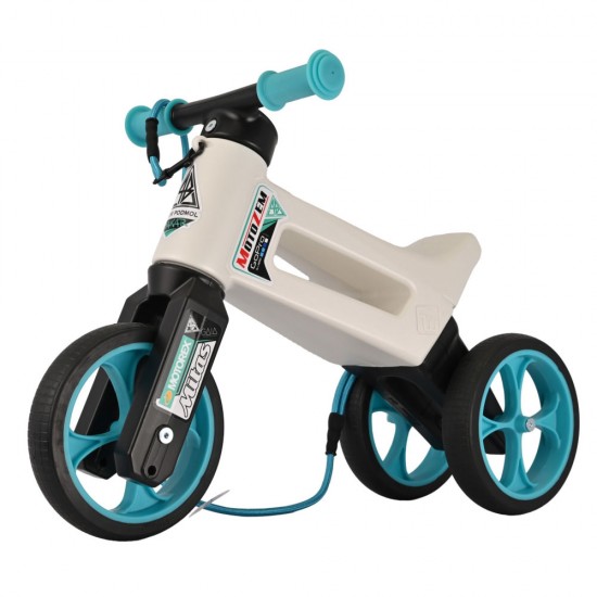 Bicicleta fara pedale Funny Wheels Rider SuperSport 2 in 1 Dakar Podmol