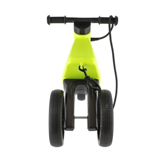 Bicicleta fara pedale Funny Wheels Rider Yetti Superpack 3 in 1 Lime/Black