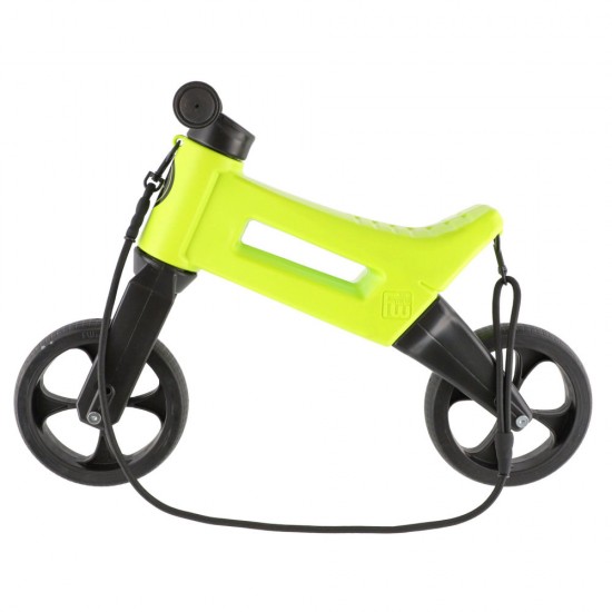 Bicicleta fara pedale Funny Wheels Rider Yetti Superpack 3 in 1 Lime/Black