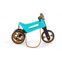Bicicleta fara pedale Funny Wheels Supersport 2 in 1 Aqua