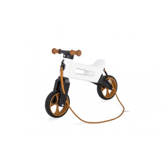 Bicicleta fara pedale Funny Wheels Supersport 2 in 1 Pearl