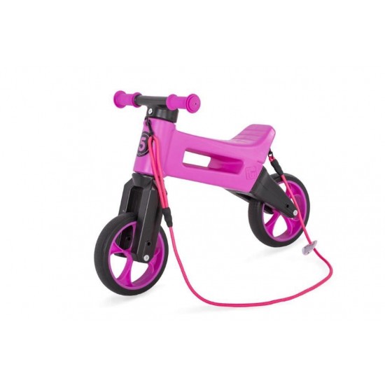 Bicicleta fara pedale Funny Wheels Supersport 2 in 1 Violet