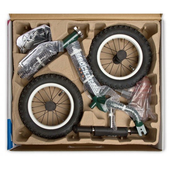 Bicicleta fara pedale Toyz Rocket Green