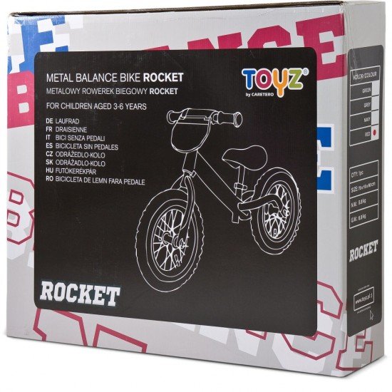 Bicicleta fara pedale Toyz Rocket Green