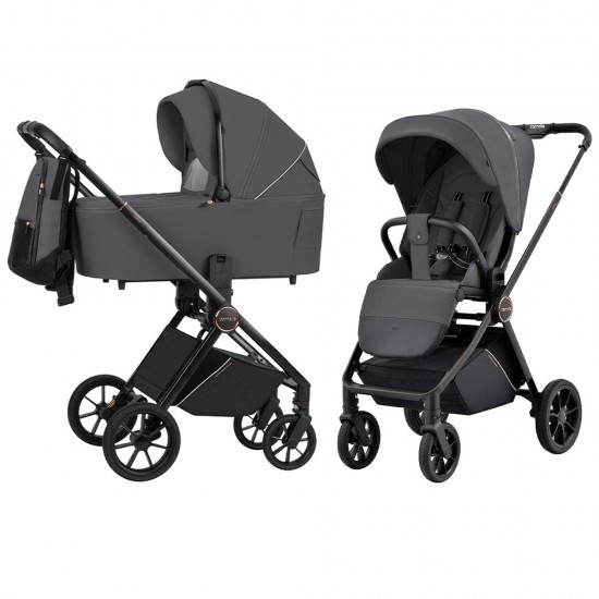 Carucior compact premium Carrello Ultra 2 in 1 Sonic Grey